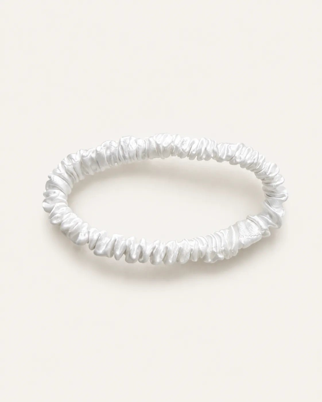 19 Momme Mulberry Silk Skinny Scrunchie