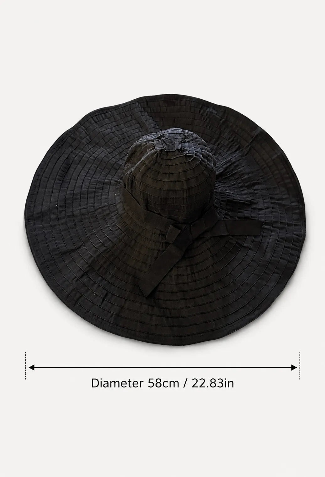 Oversized Wide-Brim Sun Hat for Women | Foldable, Packable & Shapeable UV Protection