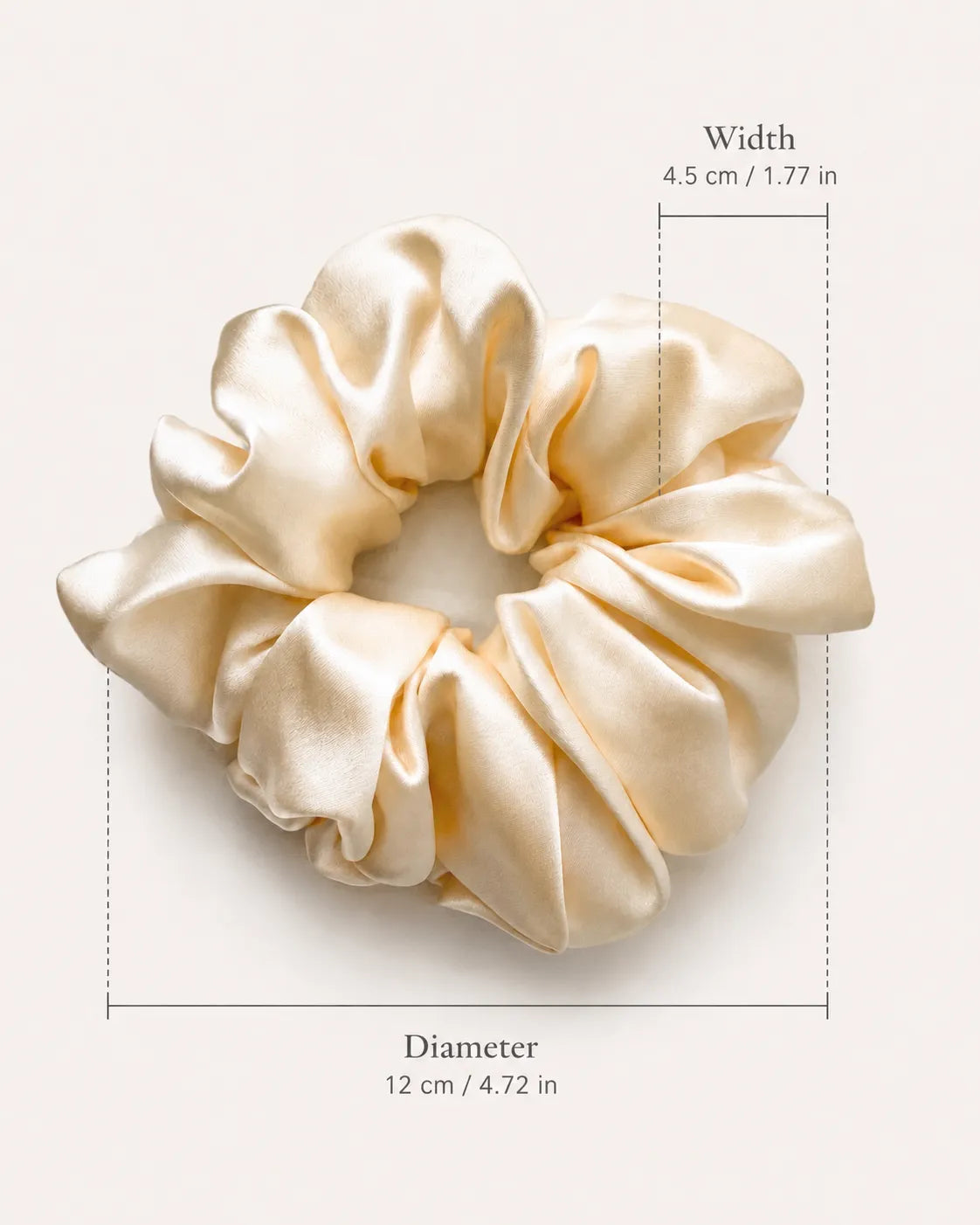 Luxury 22 Momme Mulberry Silk Scrunchie