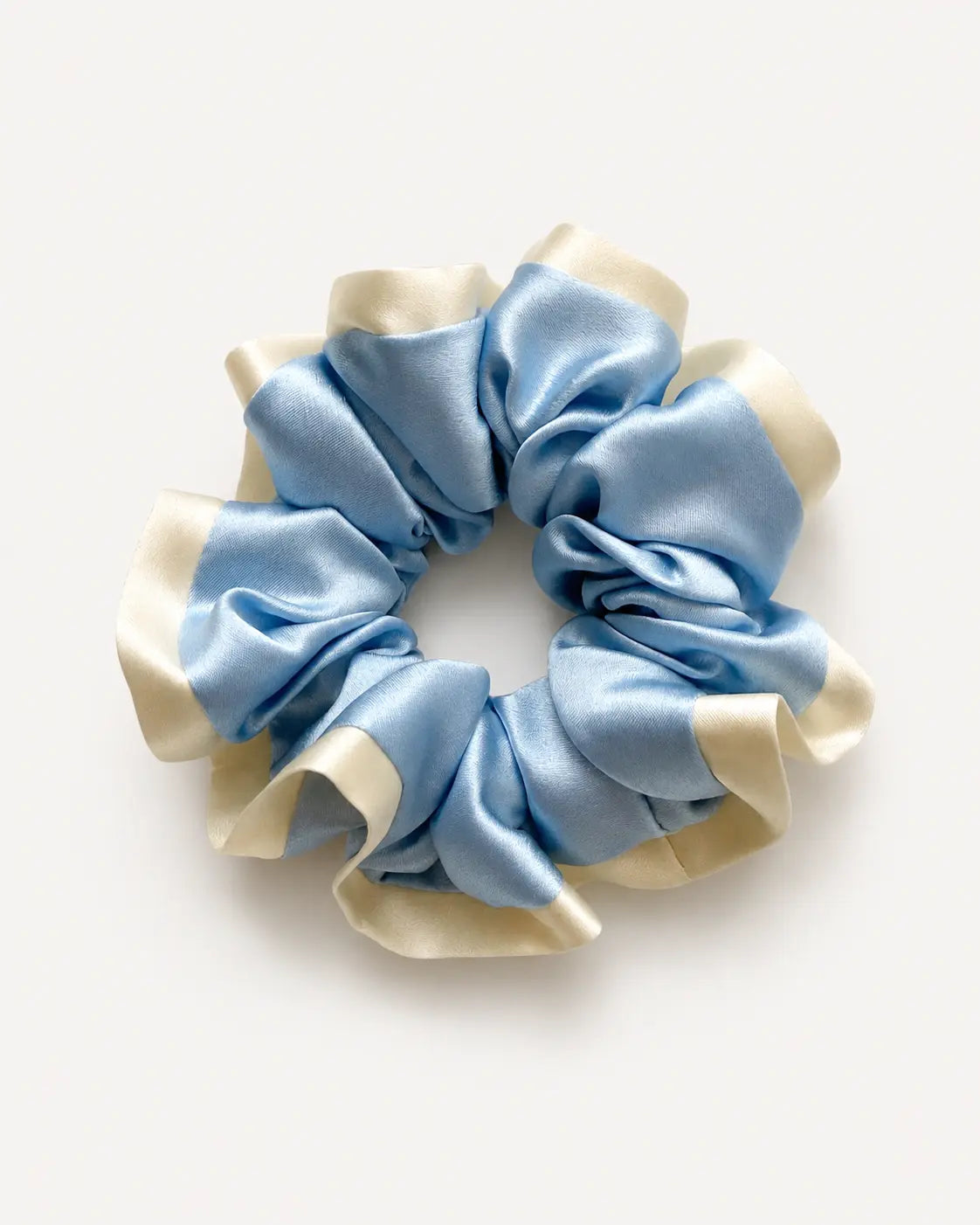 22 Momme Two-Tone Mulberry Silk Scrunchie