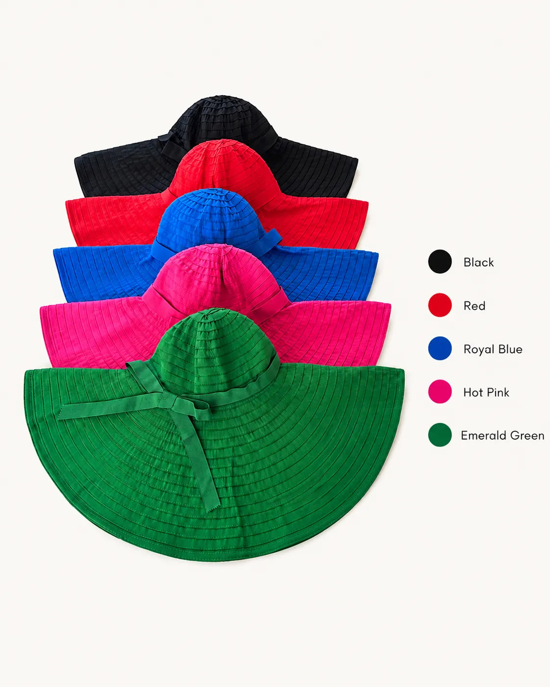 Oversized Wide-Brim Sun Hat for Women | Foldable, Packable & Shapeable UV Protection
