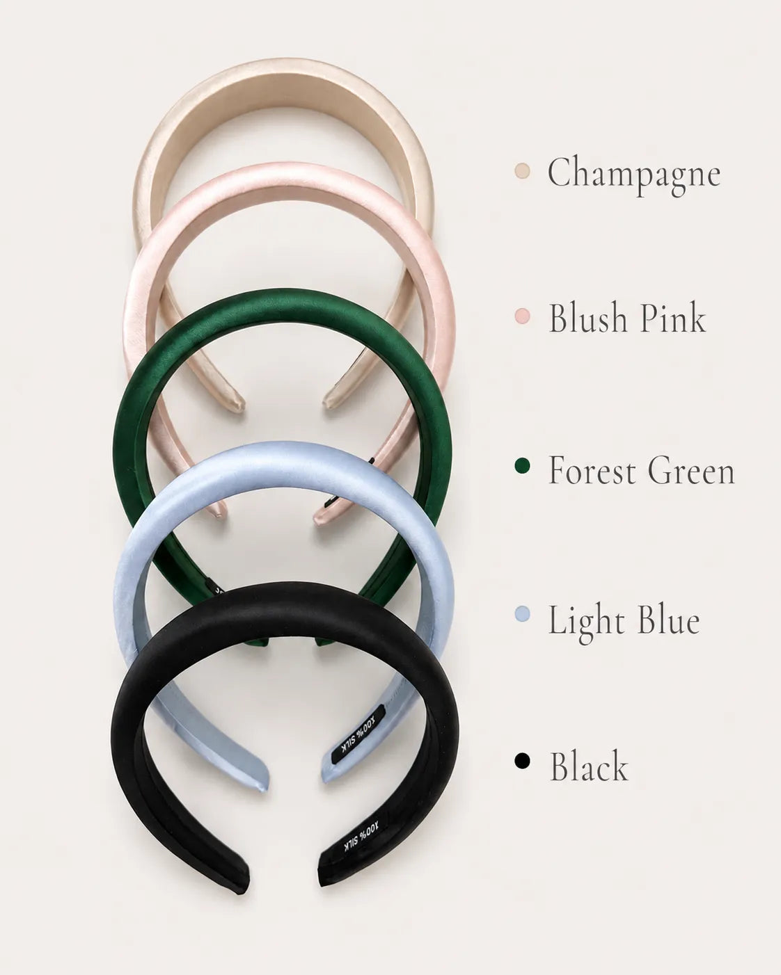 Luxe 30 Momme Mulberry Silk Headband
