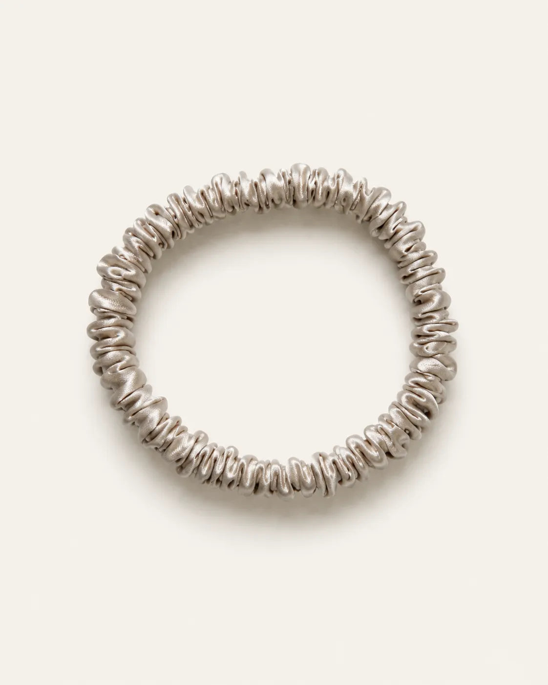 19 Momme Mulberry Silk Skinny Scrunchie