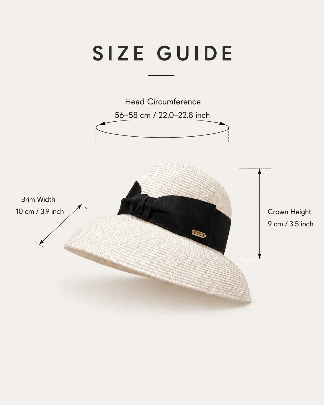 YANOVA Regal Wide Brim Sun Hat