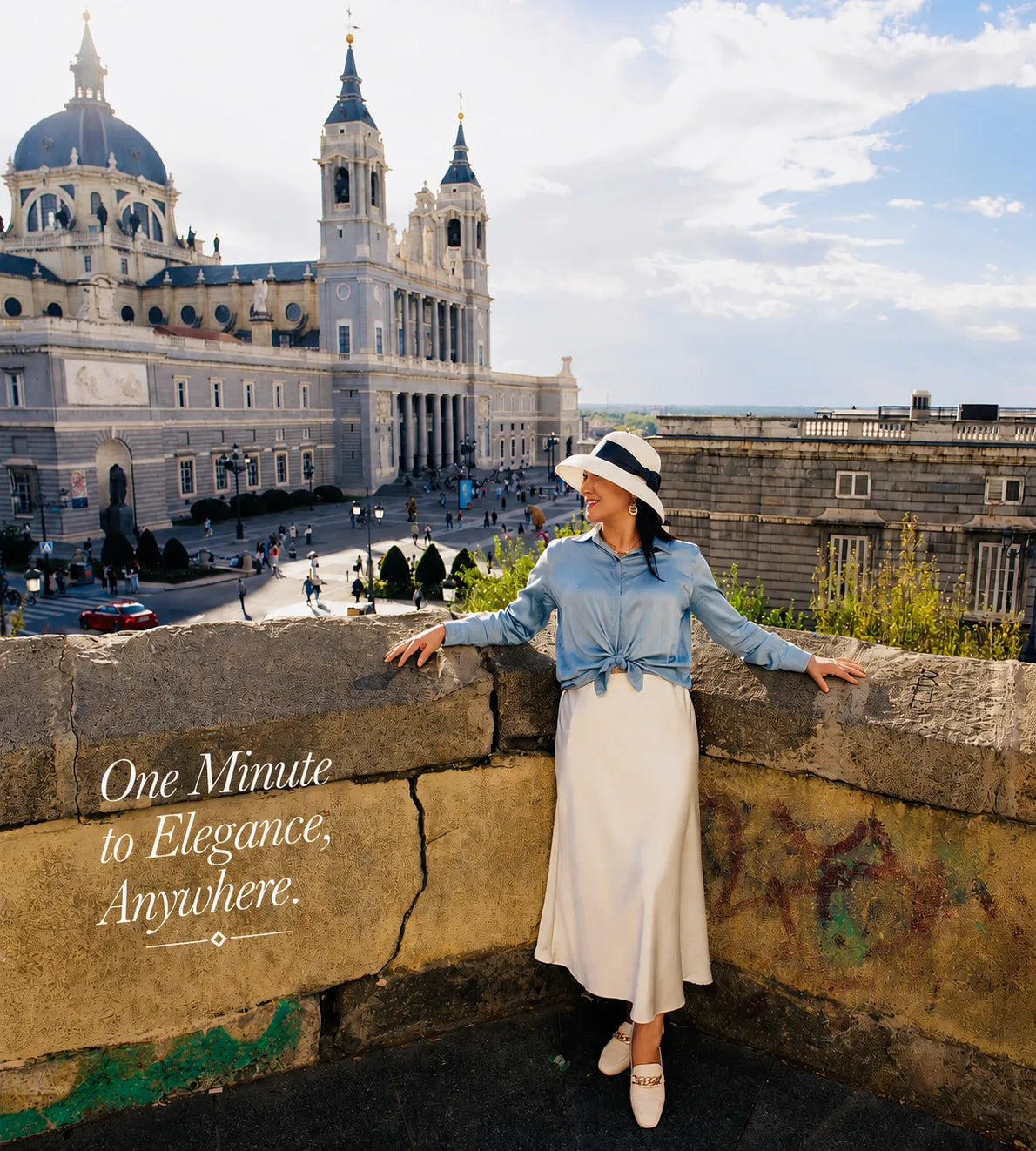 YANOVA Regal Wide Brim Sun Hat