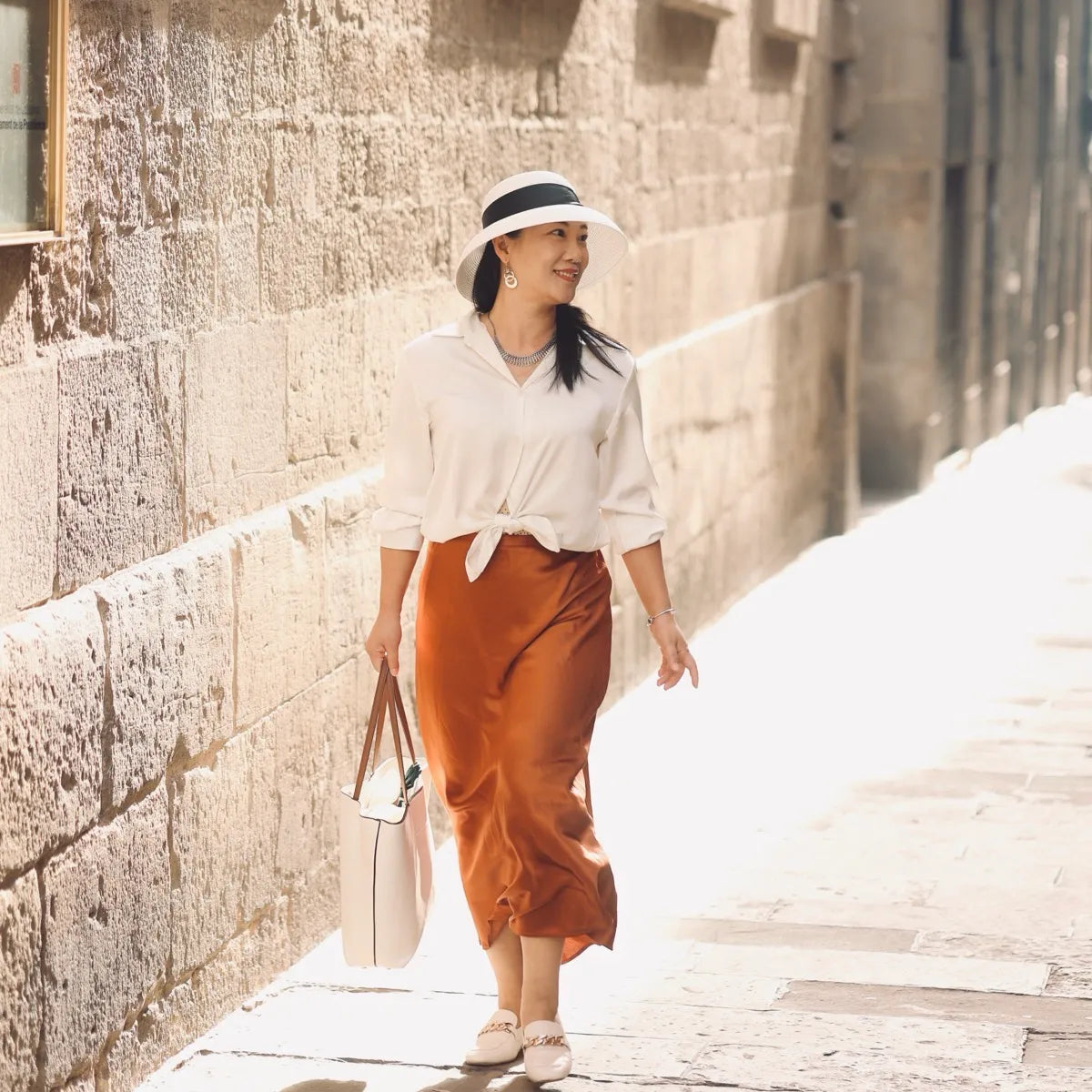YANOVA Regal Wide Brim Sun Hat
