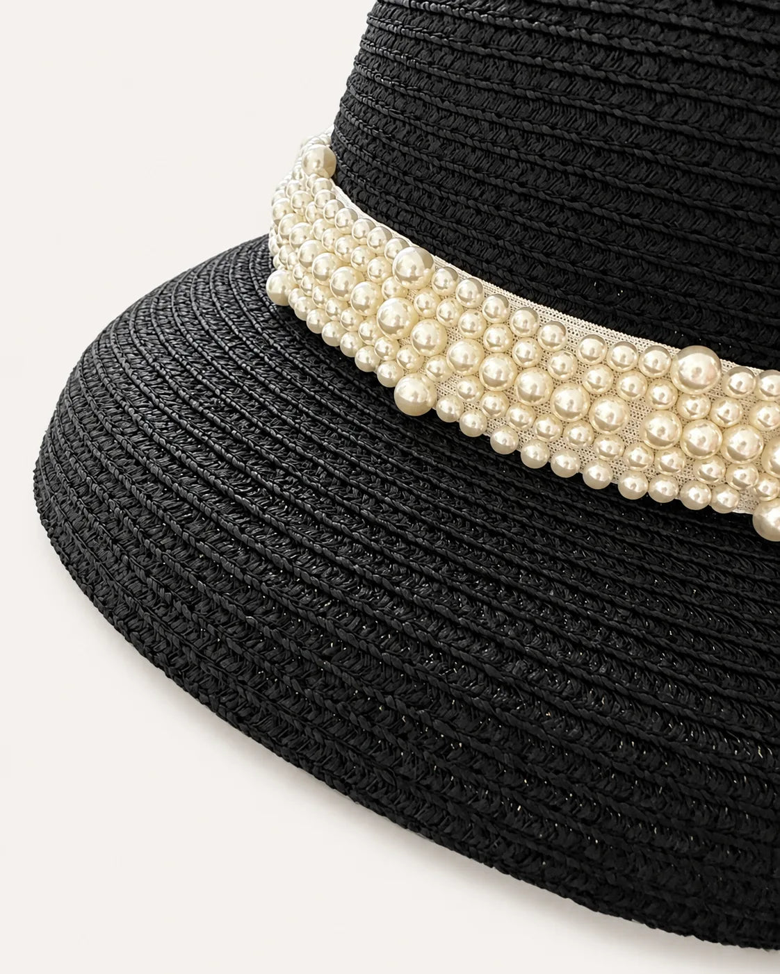 YANOVA Vintage Pearl Sun Hat
